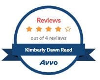 Kimberly Dawn Reed 4-Stars Avvo Badge